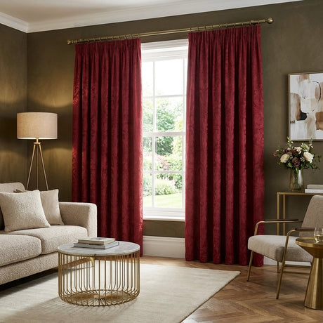 Eastbourne Lined Pencil Pleat Tape Top Curtains 1