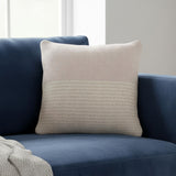 Rona 100% Cotton Pink Cushion Cover 17" x 17