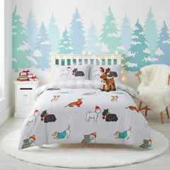 Winter Tails Polycotton Duvet Cover Set