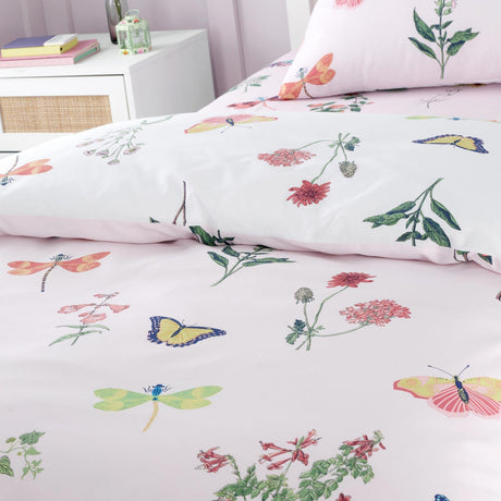 RHS Butterfly Garden Floral Duvet Cover Set 4