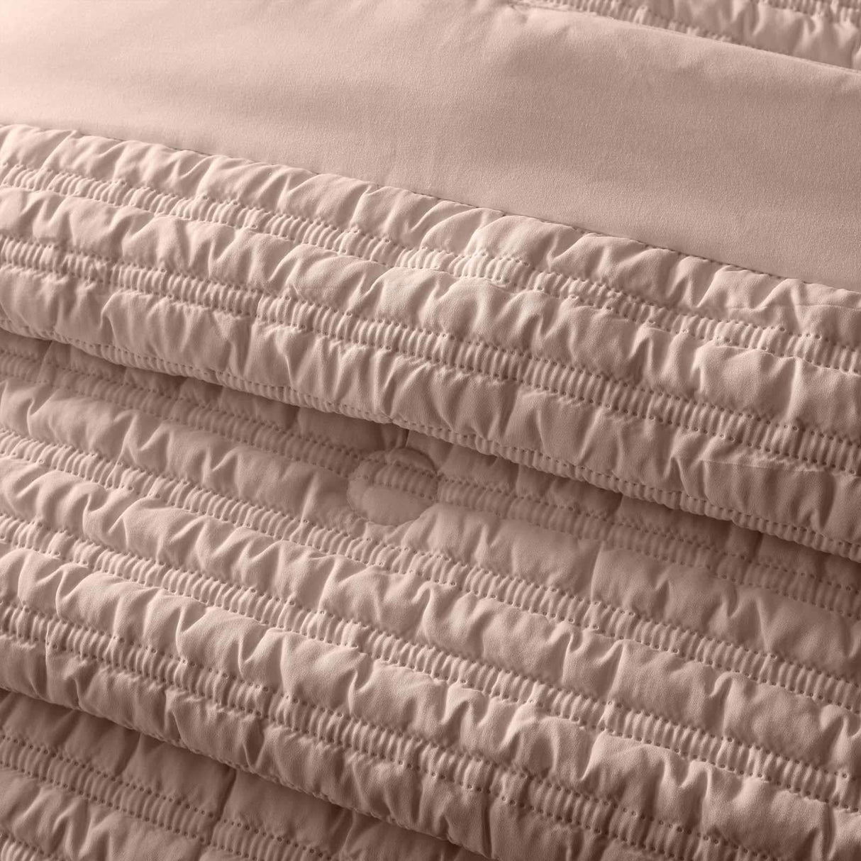 Catherine Lansfield Lennon Stripe Bedspread 220cm x 220cm 6