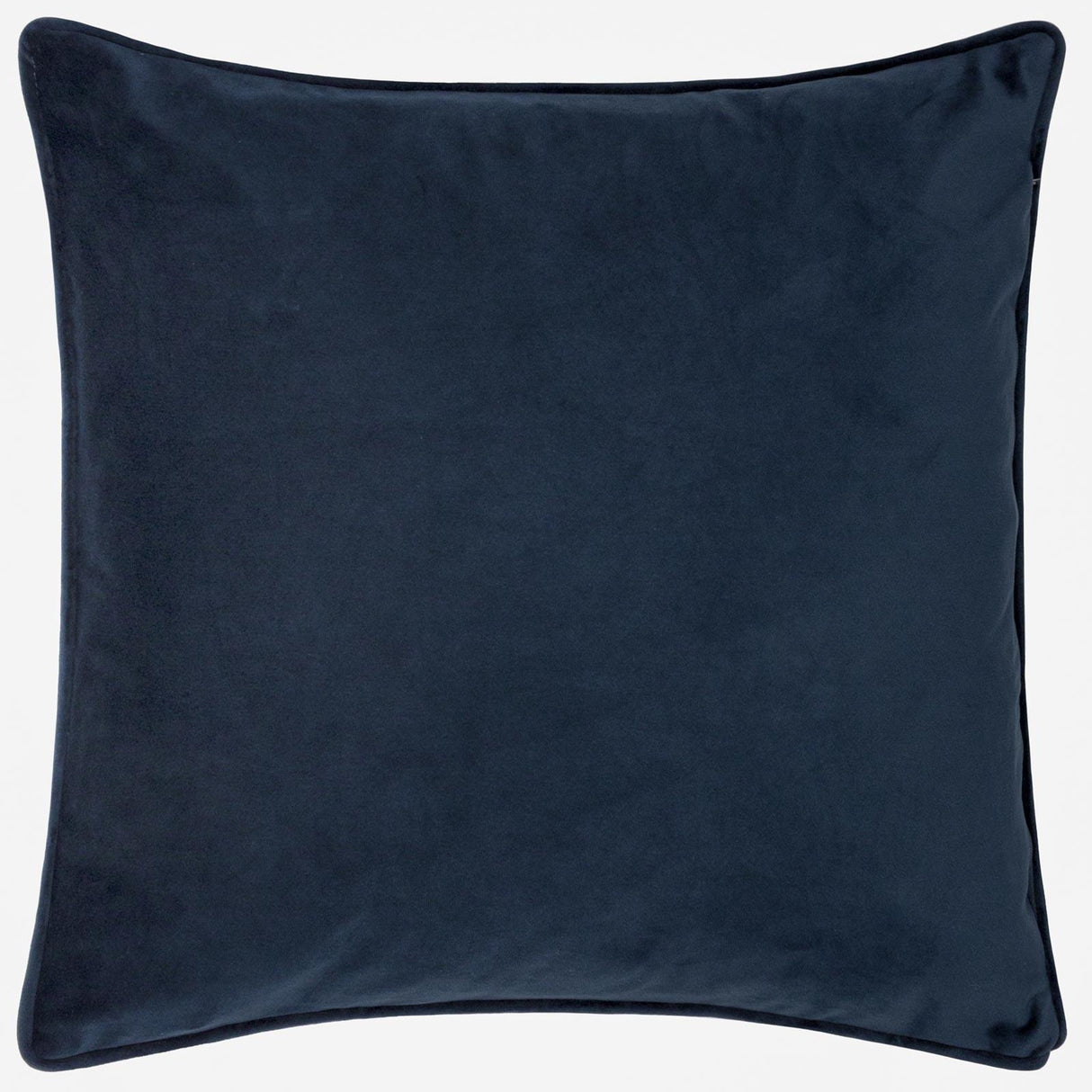 Alentejo Piped Velvet Cushion Cover 17" x 17" (43cm x 43cm) by furn.