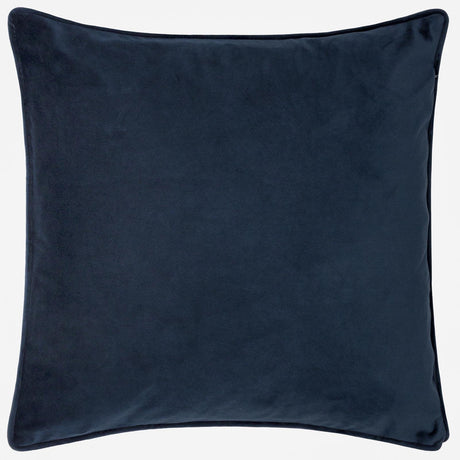 Alentejo Piped Velvet Cushion Cover 17" x 17" (43cm x 43cm) by furn.