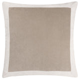 Auden Linen Velvet Cushion Cover 20" x 20" (50cm x 50cm) by Yard
