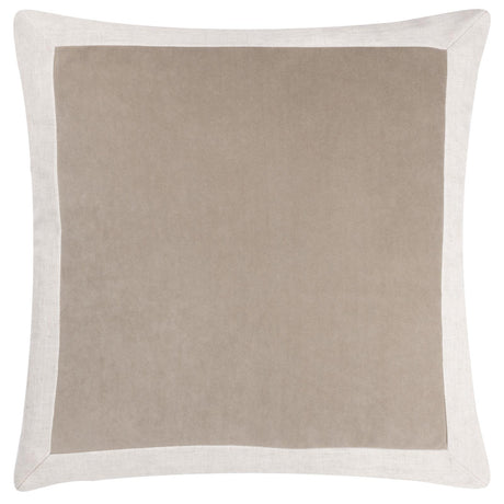 Auden Linen Velvet Cushion Cover 20" x 20" (50cm x 50cm) by Yard