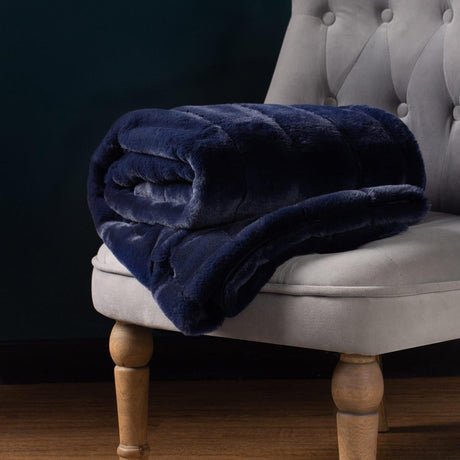 Empress Faux Fur Throw Blanket by Yard 10