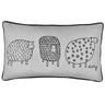 Dotty Sheep Filled Cushion 12" x 20" (30cm x 50cm) by Fusion