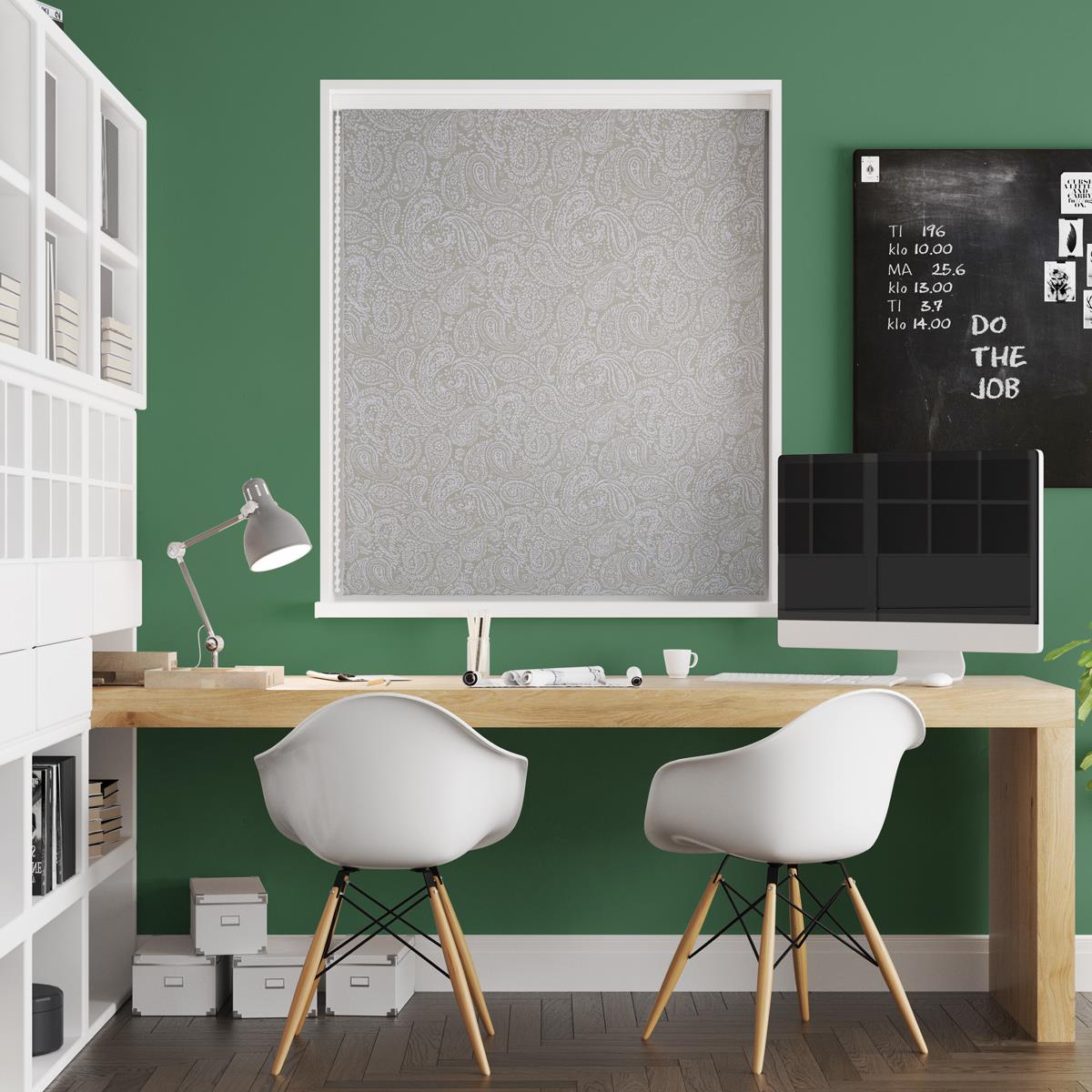 Langden Linen Made To Measure Roman Blind by Style Furnishings