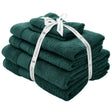 Catherine Lansfield Anti-Bacterial 500gsm 6 Piece Towel Bale - Forest Green
