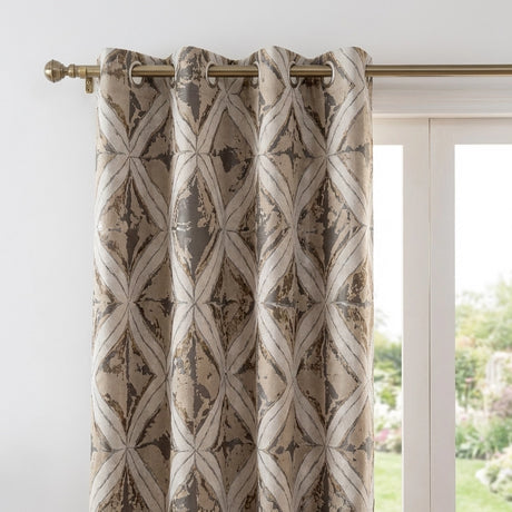 Matrix Eyelet Ring Top Curtains Pair 5