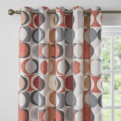 Sander Lined Eyelet Curtains 5