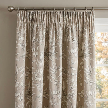 Aviary Tape Top Pencil Pleat Curtains 5
