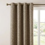 Talon Eyelet Curtains Ready Made - Natural image 2