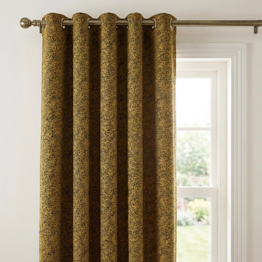 Galaxy Room Darkening Eyelet Curtains 11