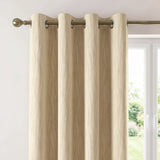 Goodwood Thermal Blockout Eyelet Curtains - Cream image 2