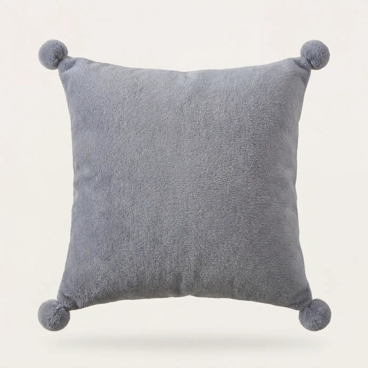 Pom Pom Fleece Cushion Cover Cosy Collection 6