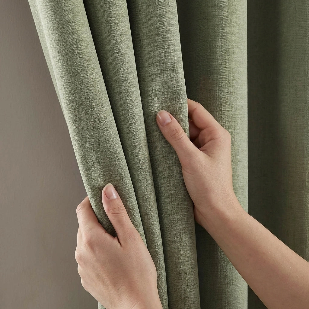 Strata Thermal Dim Out Woven Eyelet Curtains Pair 5