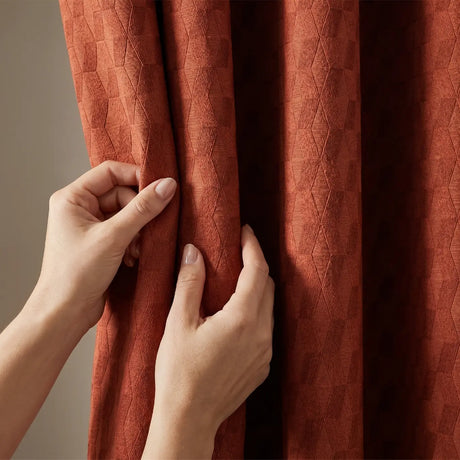 Tokyo Velvet Eyelet Curtains 8