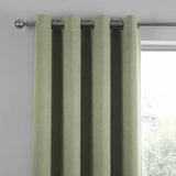 Strata Thermal Dim Out Woven Eyelet Curtains Pair 6
