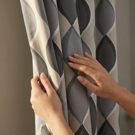 Lennox Cotton Eyelet Curtains Ready Made 6