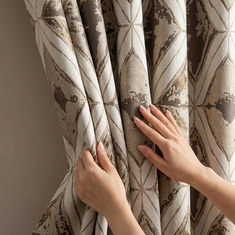 Matrix Eyelet Ring Top Curtains Pair 6