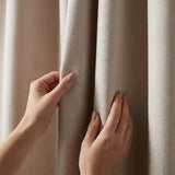 Eclipse Blackout Tape Top Pencil Pleat Curtains 6