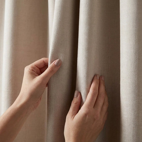 Eclipse Blackout Tape Top Pencil Pleat Curtains 6