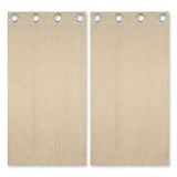Goodwood Thermal Blockout Eyelet Curtains - Cream image 4