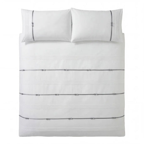 Clarissa Duvet Cover Set - White image 4