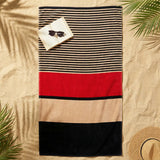 Hugo Stripe Beach Towel 3