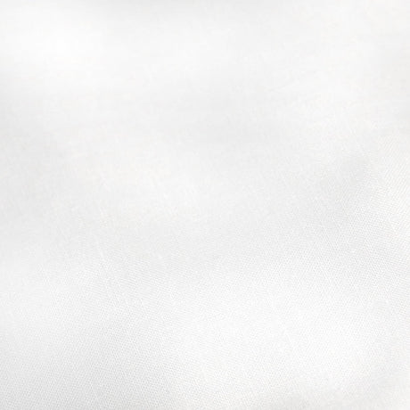 200 Thread Count Cotton Pillowcases Pair - 200 Thread Count Plain Dye Pair Of Oxford Pillowcases In White 50 X 75Cm 3