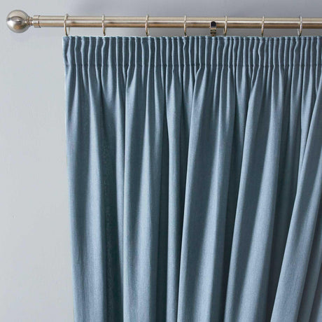 Dijon Blackout Tape Top Pencil Pleat Curtains by Fusion