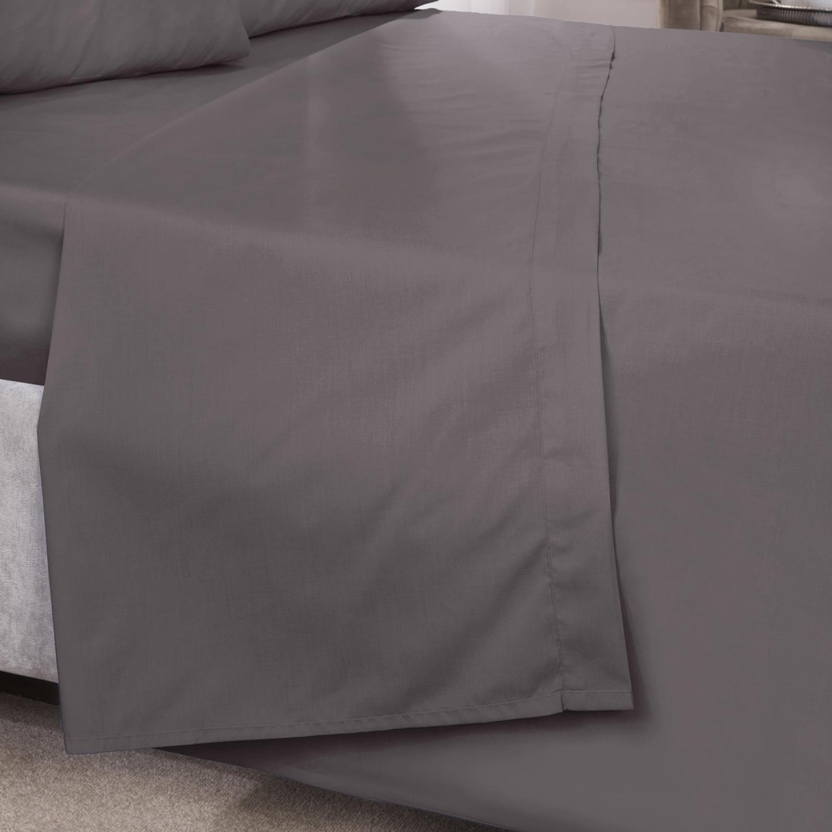 Percale 180 Thread Count Flat Sheet by Emma Barclay