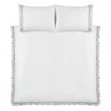 Tia Trellis Duvet Cover Set - White