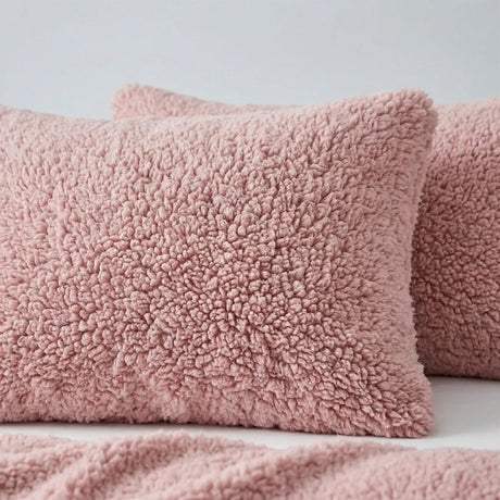 Sherpa Teddy Fleece Duvet Cover Set 7