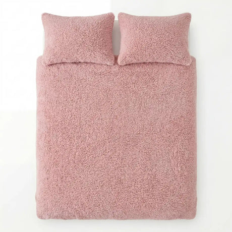 Sherpa Teddy Fleece Duvet Cover Set 6