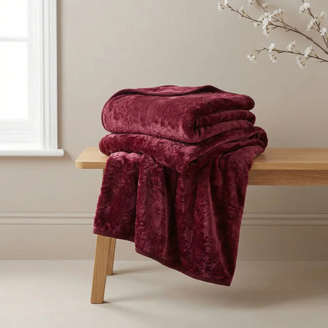 Dyed Mink Throw Blanket 1
