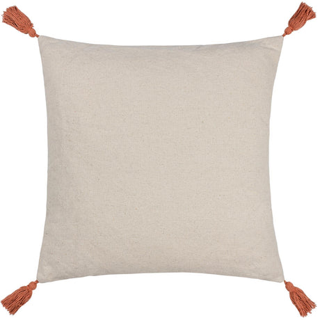 Aquene Tufted Tasselled Cushion Cover 20" x 20" by furn.