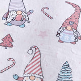 Christmas Festive Gnomes Fleece Duvet Cover Set by Catherine Lansfield