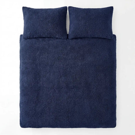 Sherpa Teddy Fleece Duvet Cover Set 2