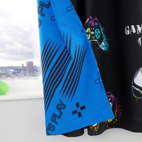 Game Over Eyelet Curtains by Catherine Lansfield