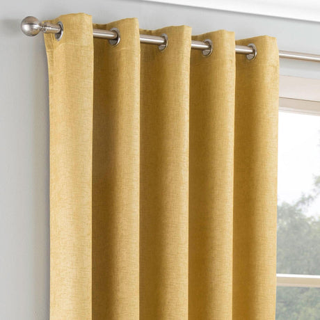 Vogue Thermal Eyelet Dimout Curtains by Enhanced Living