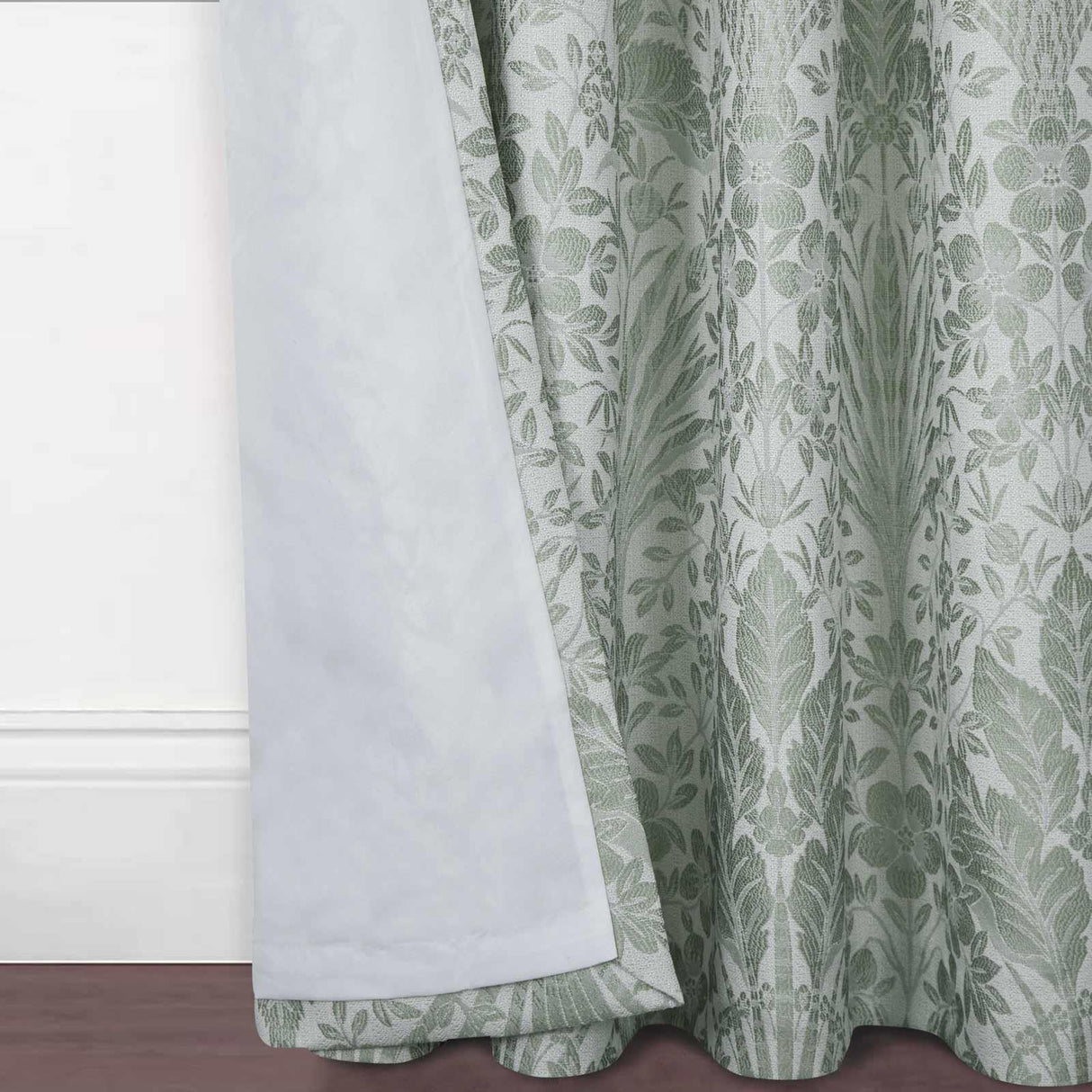 Keswick Tape Top Pencil Pleat Curtains by Sundour