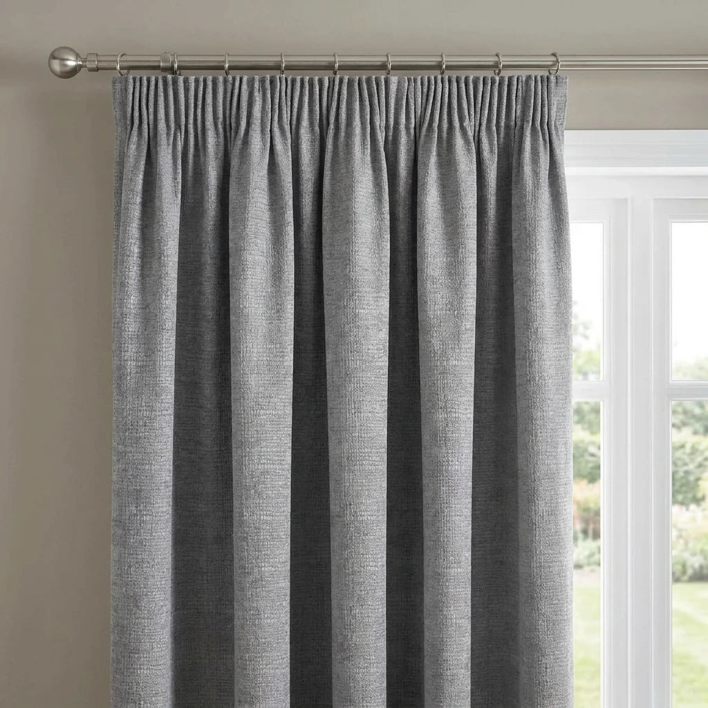 Matrix Thermal Dim Out Tape Top Pencil Pleat Curtains