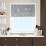 Etched Vine Sandstone Made To Measure Roman Blind by Style Furnishings