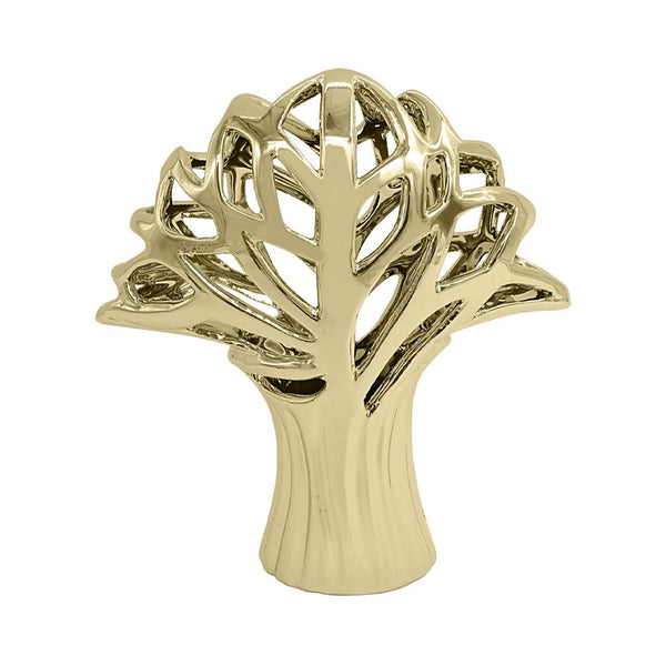 Gold Ceramic Tree Sculpture 27.5cm