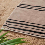 Banded Stripe Beach Towel Pair by Catherine Lansfield