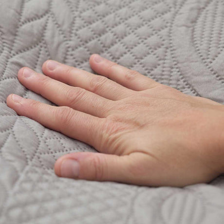 Aran Textured Bedspread Set by Emma Barclay