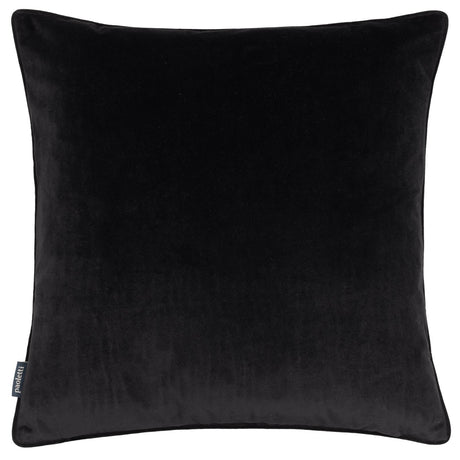 Tayanna Metallic Velvet Cushion Cover 20" x 20" by Paoletti
