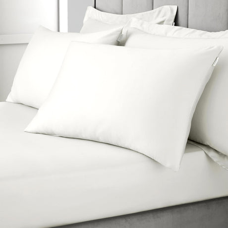 400 Thread Count Cotton Sateen Fitted Sheet 36cm Deep by Bianca